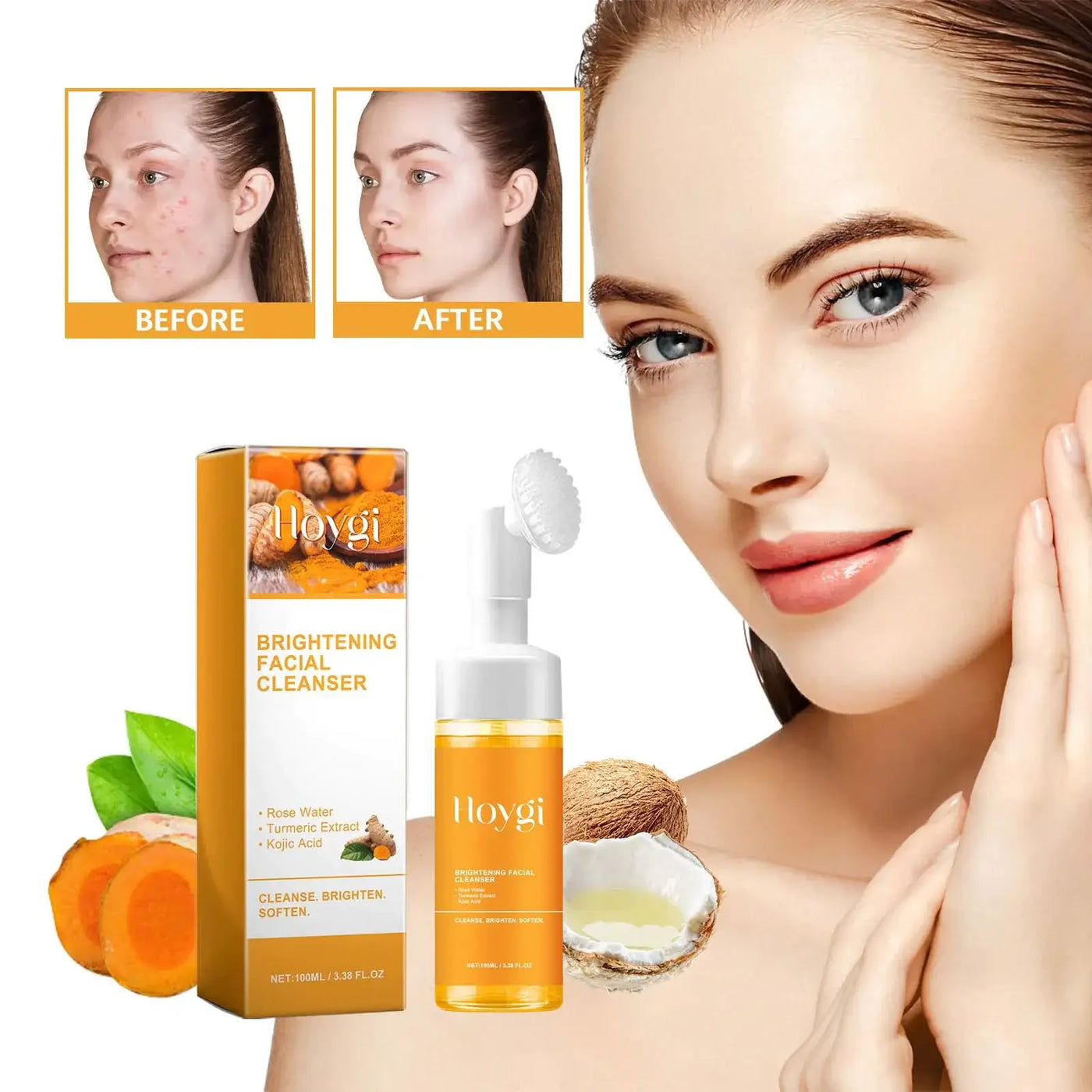 Turmeric Face Wash | Natural Glow & Clear Skin